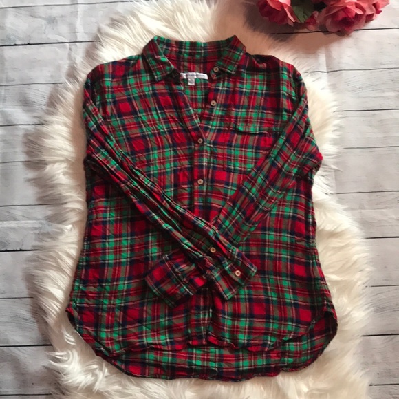 Southern Tide Tops - Southern Tide Hadley Boyfriend Fit Flannel